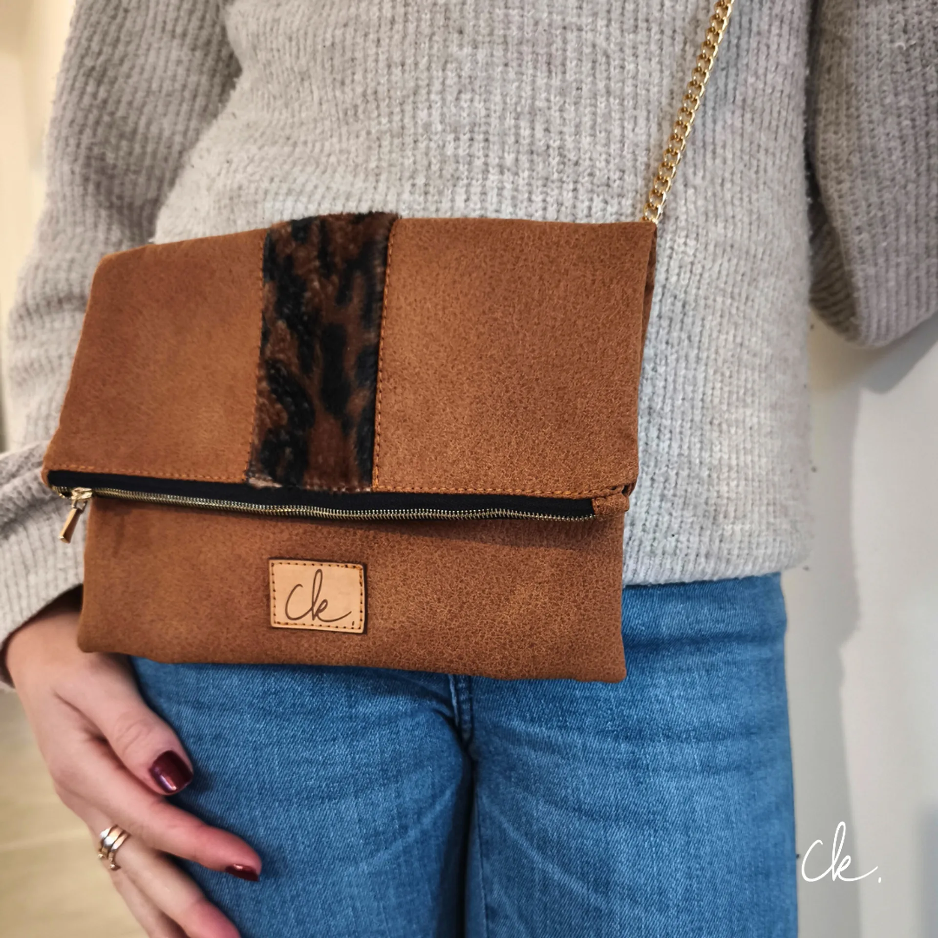 Pochette retournée Maeve claire