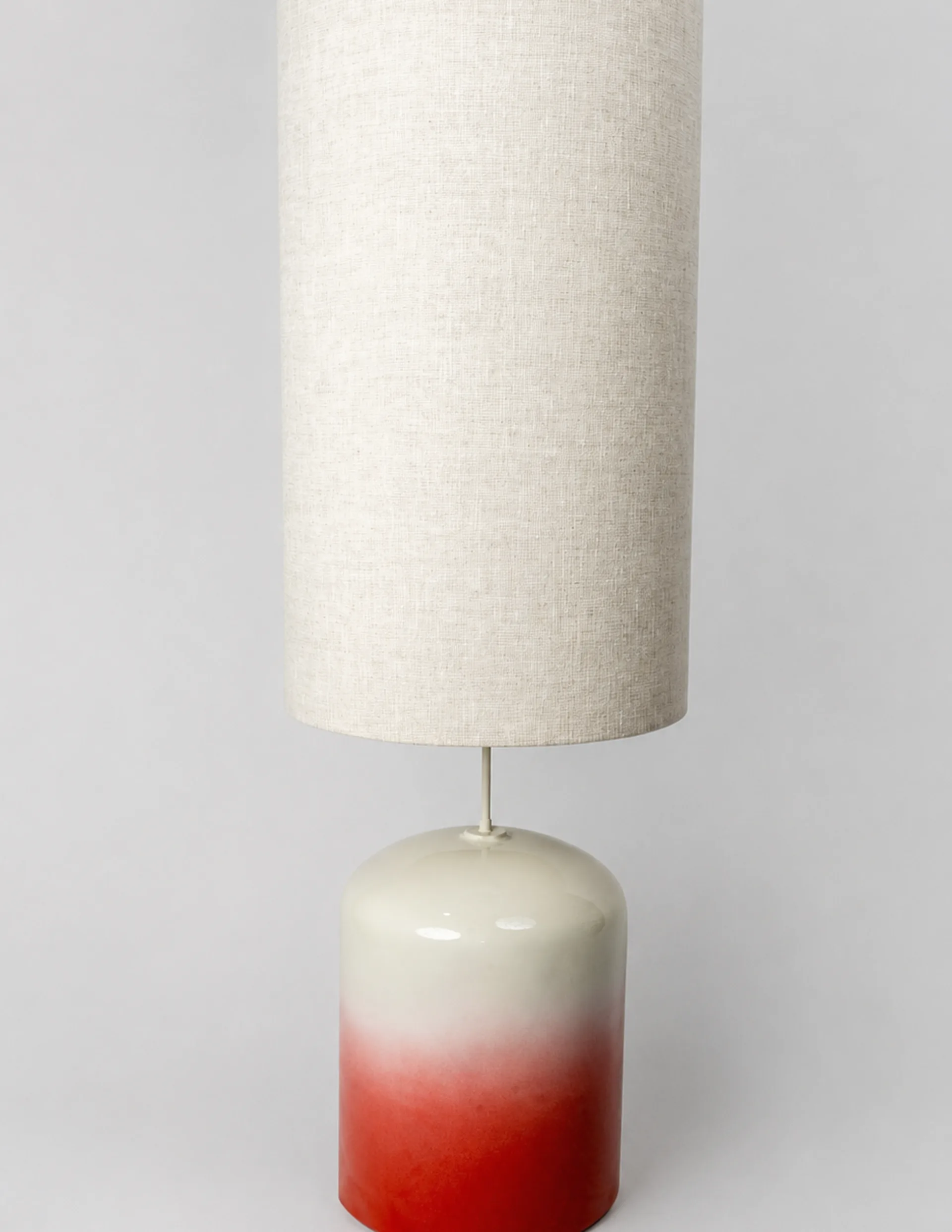 grande lampe dégradé orange 