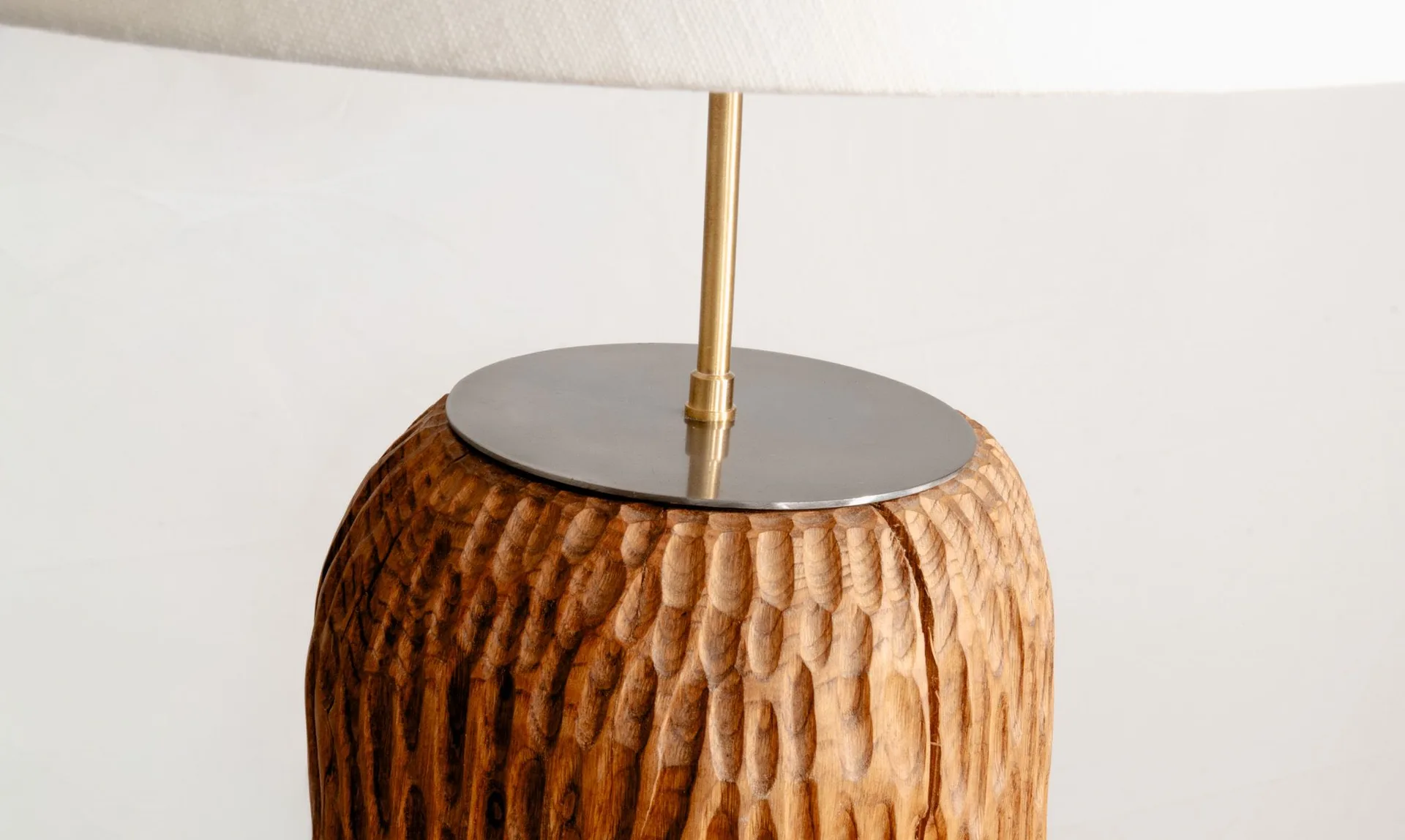 lampe bois clair 