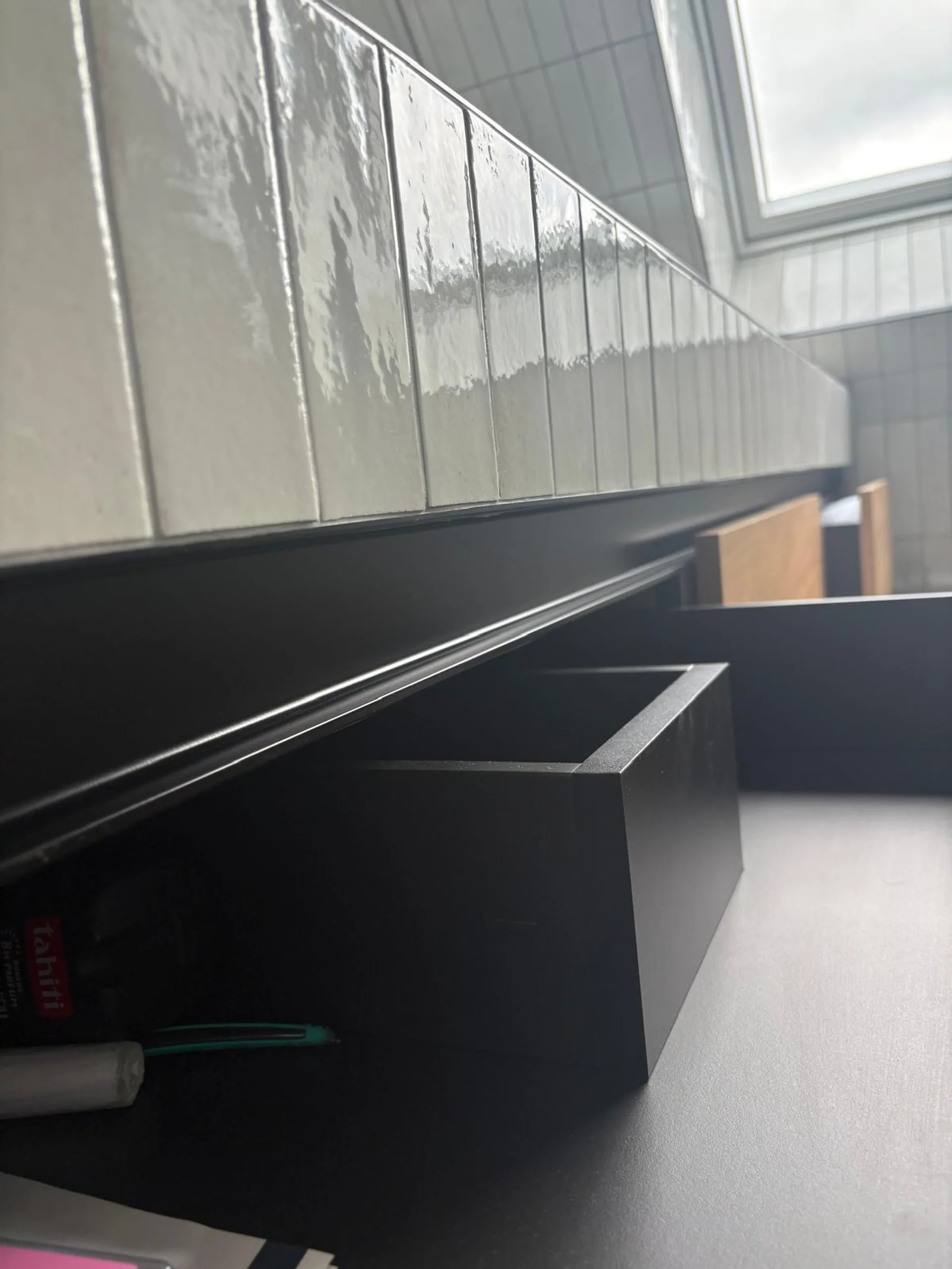 Meuble de salle de bain sur mesure 6 tiroir a crach