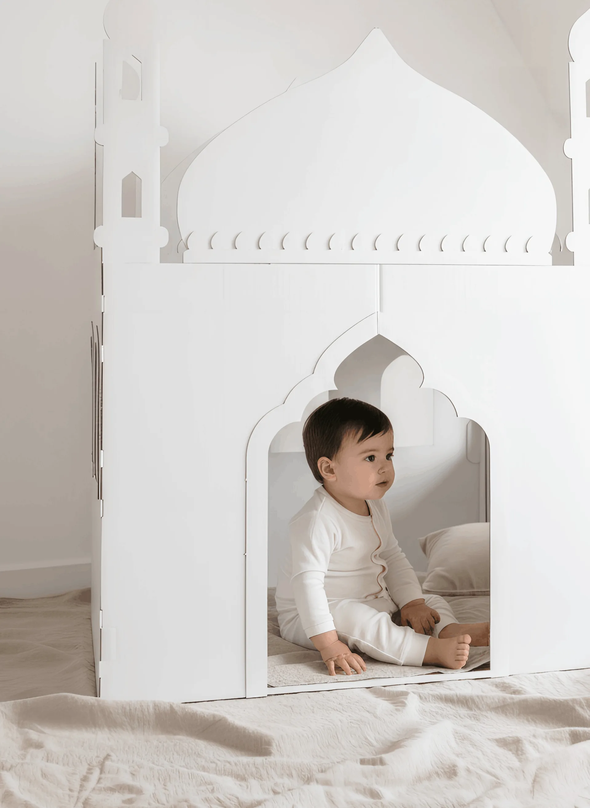 mon petit palais avec un enfant dedans