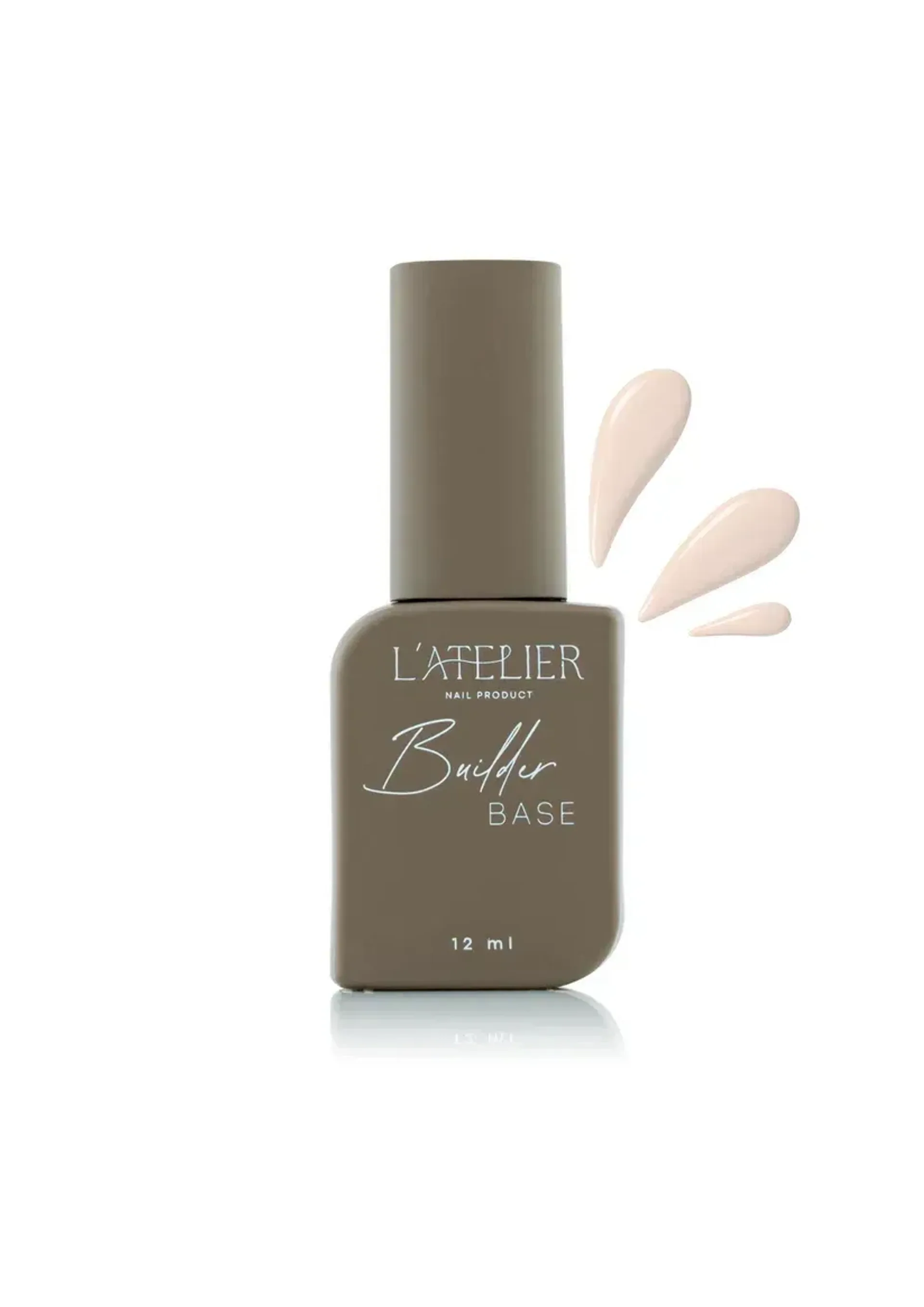 builder base almond milk de l'atelier nail product