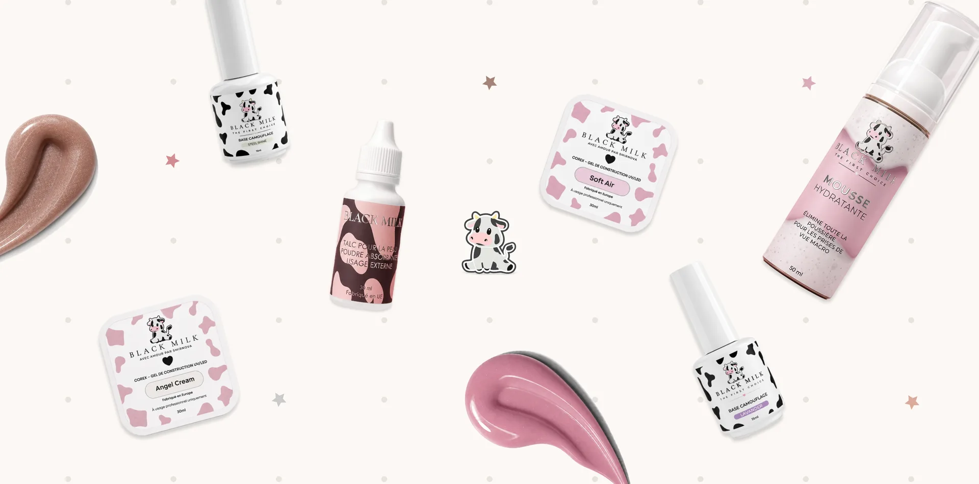 produits de la marque black milk nails